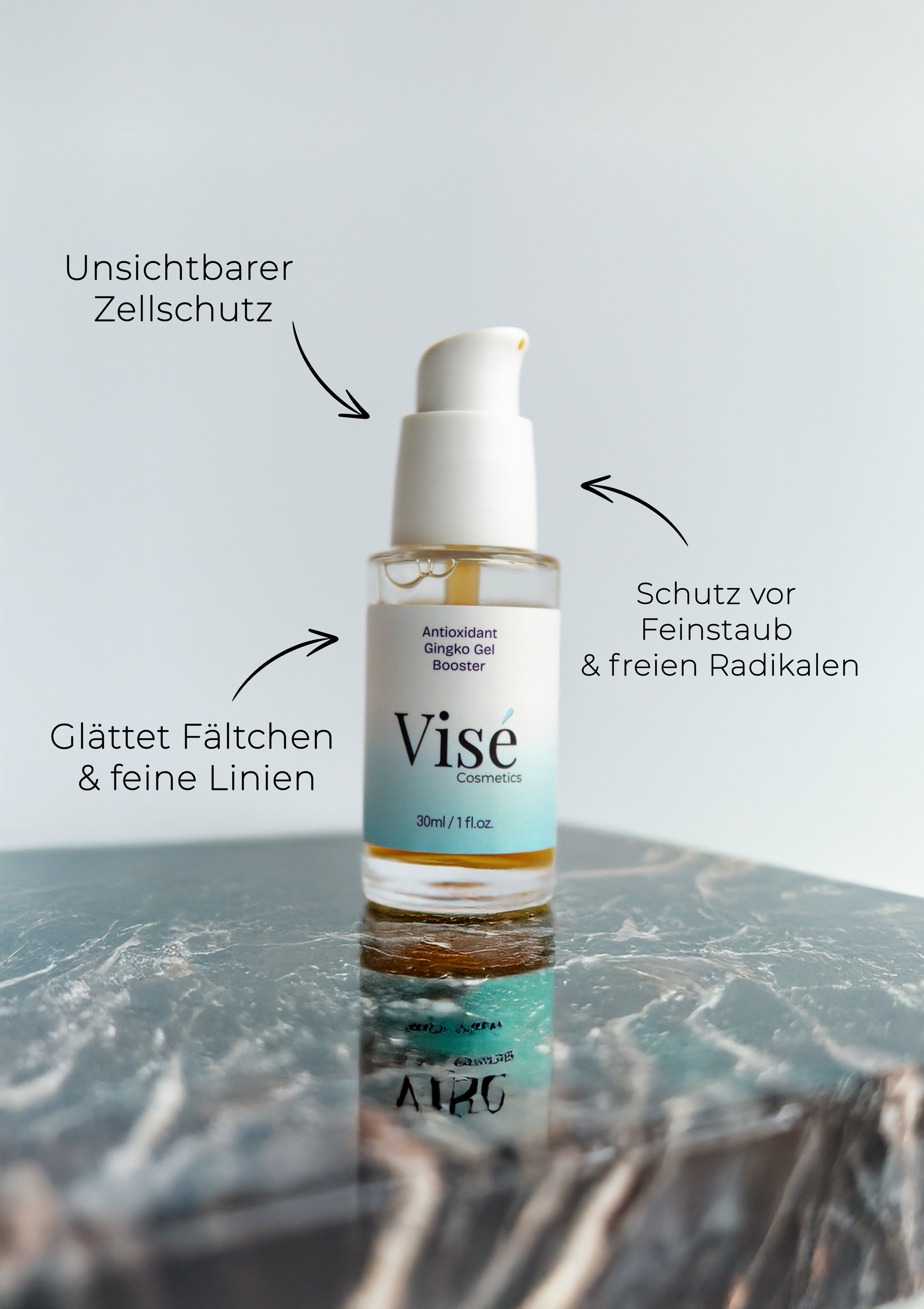 Antioxidant Ginkgo Gel Booster